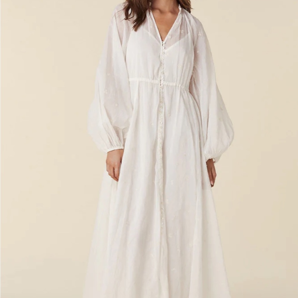 🏝️ Spell x WOLFCUB Fleur Gown in Antique White - Picture 7 of 15